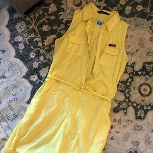 Columbia Collared Sleeveless Dress